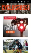 How cxmagazine.com looks like on a mobile device such as an iPhone.