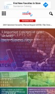 How cybercrimeswatch.com looks like on a mobile device such as an iPhone.