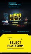 How cyberpunk.net looks like on a mobile device such as an iPhone.
