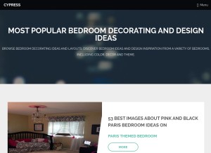 How cypressclubapthomes.com looks like on a tablet such as an iPad.
