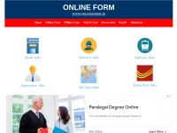 Desktop screenshot for onlineforms.in