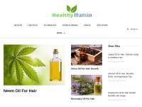 Desktop screenshot for healthylifehuman.com