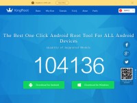 Desktop screenshot for kingroot.net
