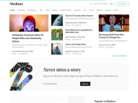 Desktop screenshot for medium.com