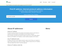 Desktop screenshot for ipinfo.space