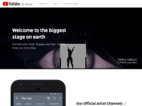 Desktop screenshot for bandpage.com