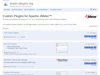 Desktop screenshot for jmeter-plugins.org