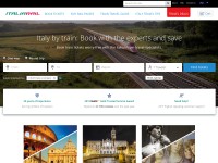 Desktop screenshot for italiarail.com