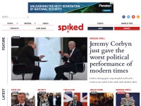 Desktop screenshot for spiked-online.com
