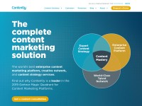 Desktop screenshot for contently.com