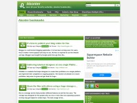 Desktop screenshot for akonter.com