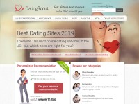 Desktop screenshot for datingscout.com