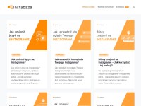 Desktop screenshot for instabaza.pl