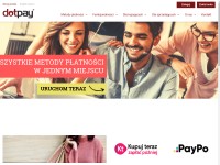 Desktop screenshot for dotpay.pl