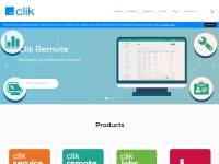 Desktop screenshot for cliksoftware.com