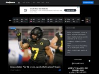 Desktop screenshot for thescore.com