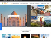 Desktop screenshot for traveltoindia.org
