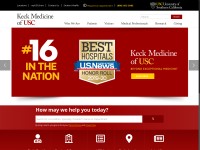 Desktop screenshot for keckmedicine.org