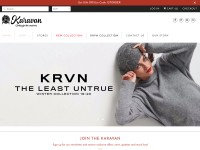 Desktop screenshot for karavanclothing.com