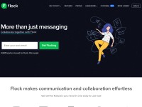 Desktop screenshot for flock.com