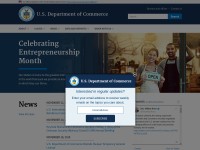 Desktop screenshot for doc.gov