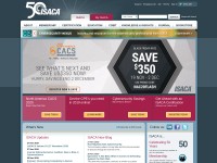 Desktop screenshot for isaca.org