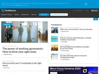 Desktop screenshot for techbeacon.com