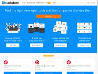 Desktop screenshot for stackshare.io