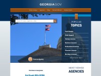 Desktop screenshot for georgia.gov