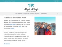 Desktop screenshot for mapsnbags.com