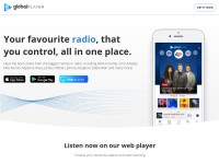 Desktop screenshot for globalplayer.com