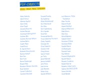 Desktop screenshot for pdf-objects.com