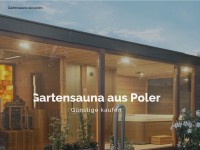 Desktop screenshot for gartensaunaauspolen.de