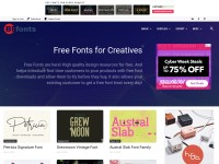 Desktop screenshot for befonts.com