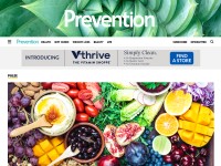 Desktop screenshot for prevention.com