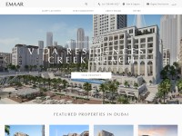 Desktop screenshot for emaar.com