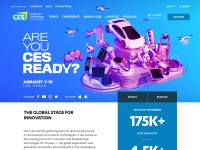 Desktop screenshot for ces.tech