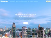 Desktop screenshot for deployedstaff.com