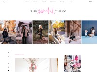 Desktop screenshot for thesweetestthingblog.com