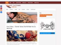 Desktop screenshot for gettattoosideas.com