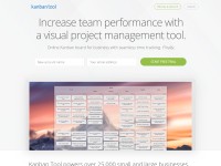 Desktop screenshot for kanbantool.com