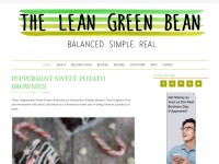 Desktop screenshot for theleangreenbean.com