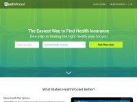Desktop screenshot for healthpocket.com