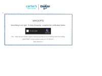Desktop screenshot for carters.com