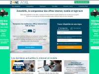 Desktop screenshot for zoneadsl.com