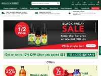 Desktop screenshot for hollandandbarrett.com