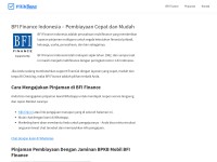 Desktop screenshot for pilihdana.com