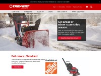 Desktop screenshot for troybilt.com