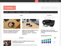 Desktop screenshot for techwalls.com
