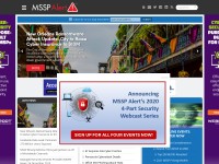 Desktop screenshot for msspalert.com